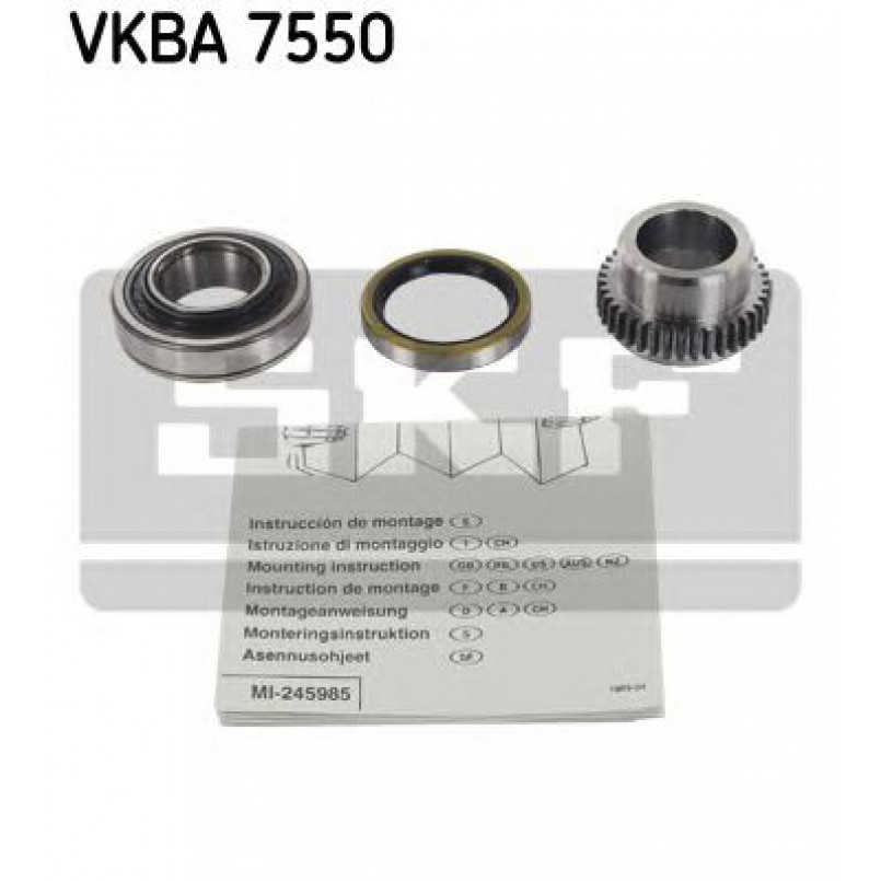 VKBA 7550 SKF Підшипник кульковий d>30